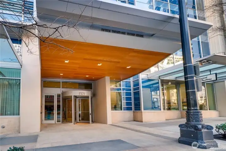 Building entrance