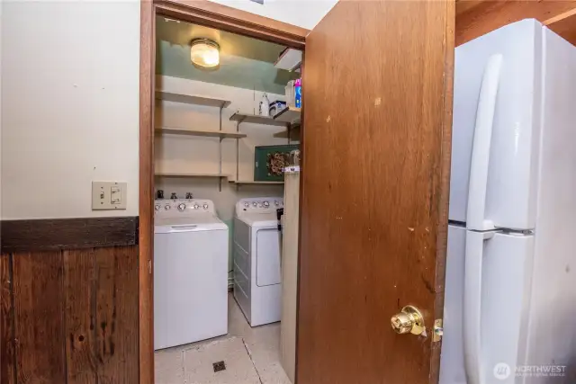 Washer & Dryer stay.