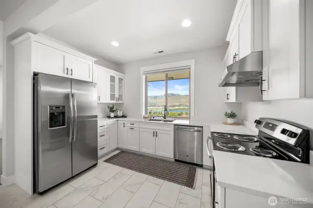Lower level kitchen