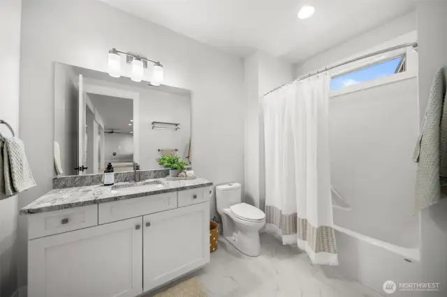 Lower level bathroom #4