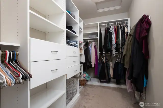 Primary Walk In Closet
