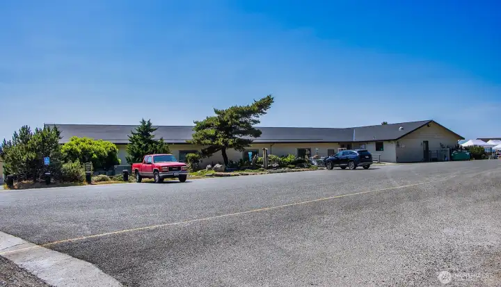 Cape George Clubhouse, pool, and exercise room