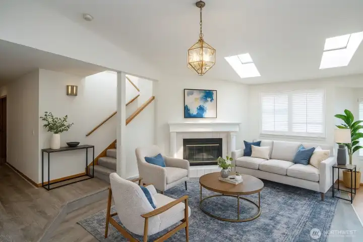This home is filled with natural light, offering an open and comfortable feel - Virtual Staged