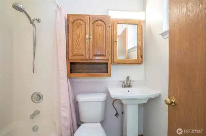 Private en-suite enhances the comfort of the primary suite.