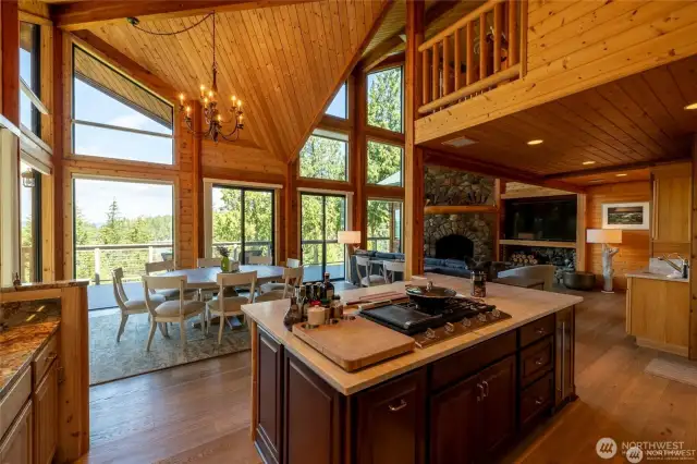 Open layout lets you entertain with ease