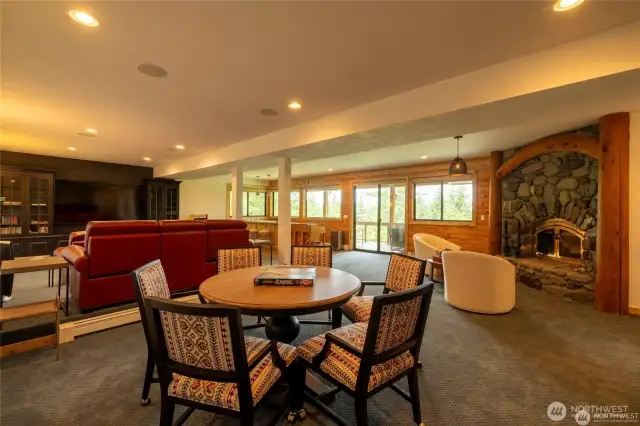huge bonus room downstairs
