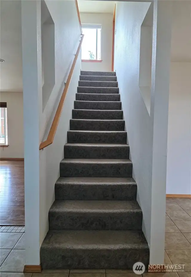 Stairs up to 2nd Floor
