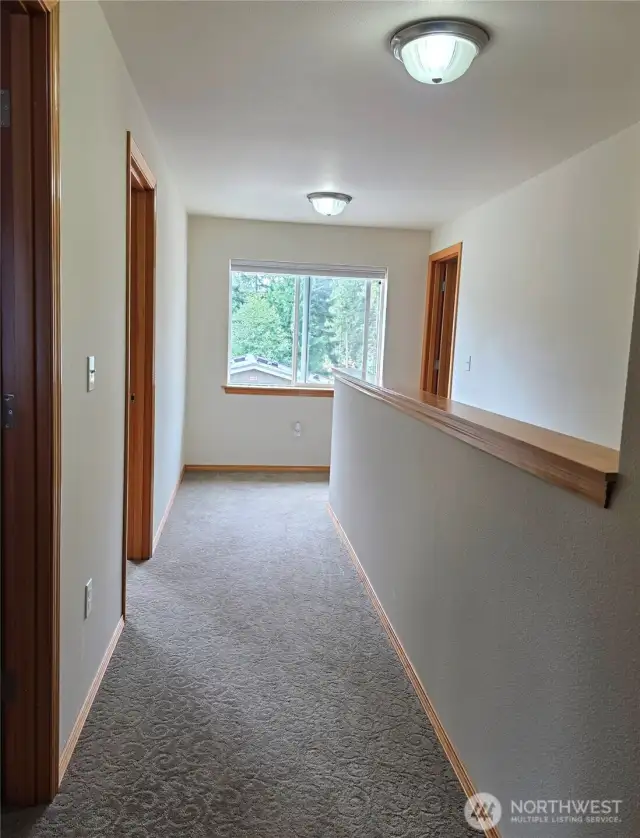 Hallway at the Top of The Stairs