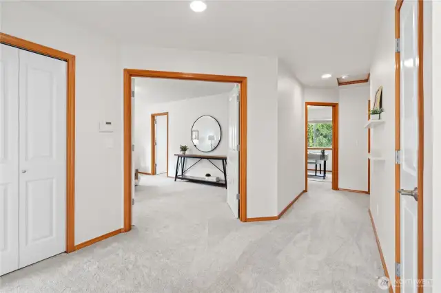 Open Upstairs Hallway