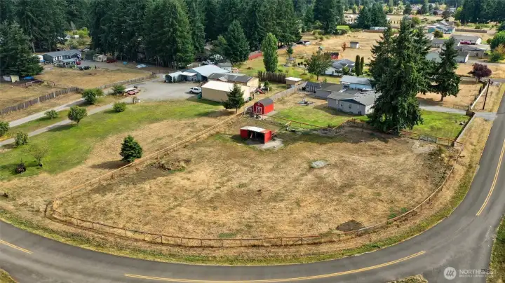 Corner of 180th AVE & Guava- right across from Scatter Creek Recreational Area.