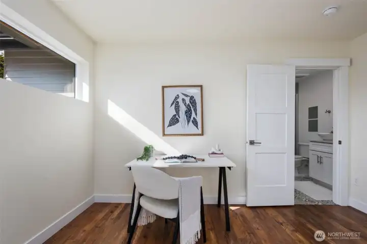 Bedroom #1 with walk-in closet
