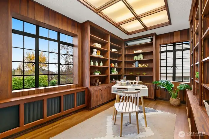 Main level office, craft room, or another bedroom!