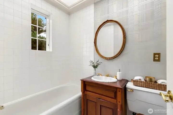 First floor full bath