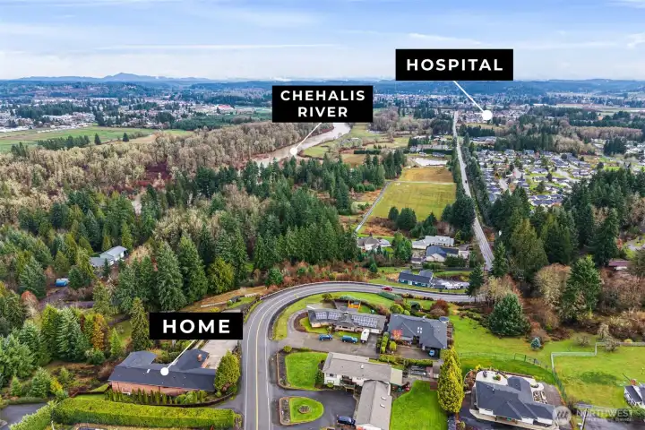 Close to hospital and all amenities