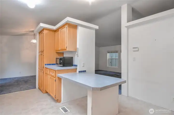 Kitchen/ Facing Dining Room