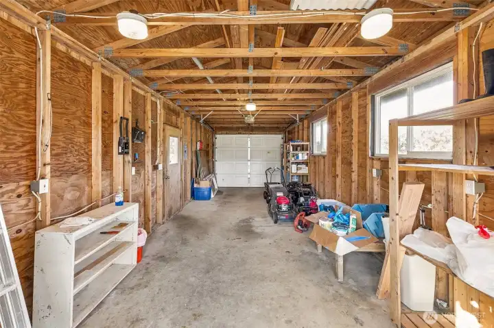 single car detached garage