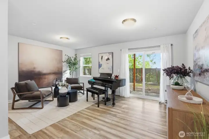 Bonus Room - Great for an office, exercise room an/or for entertaining! Access to the patio and open space. Great if you have pets or kids!