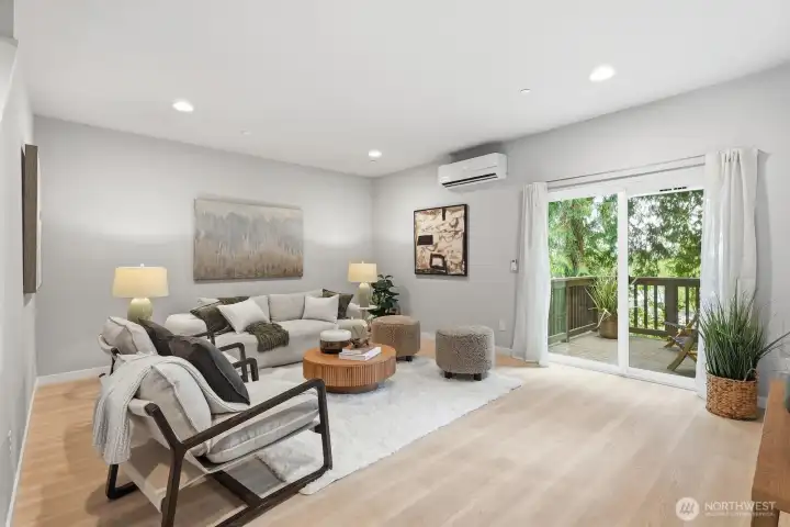 Spacious Living Room