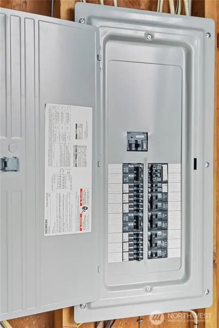 Electrical panel will give you confidence.