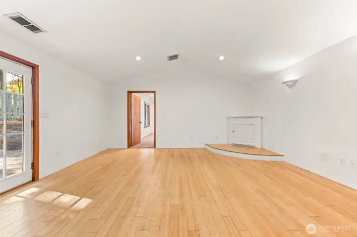Bright family room