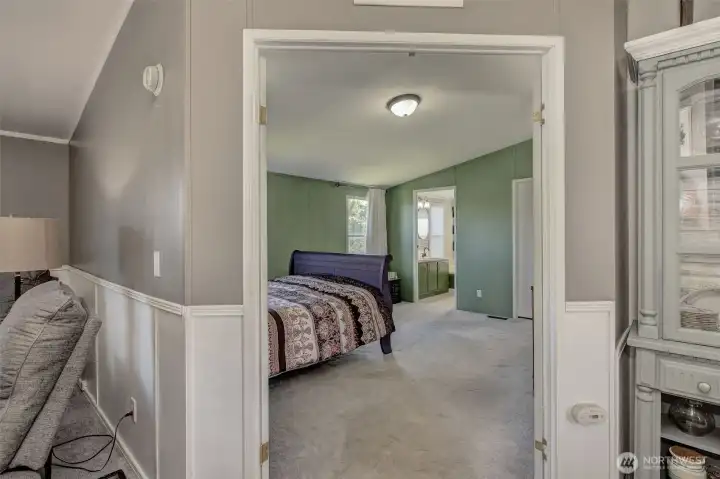 A grand entry into the well-appointed and very private Primary Suite...
