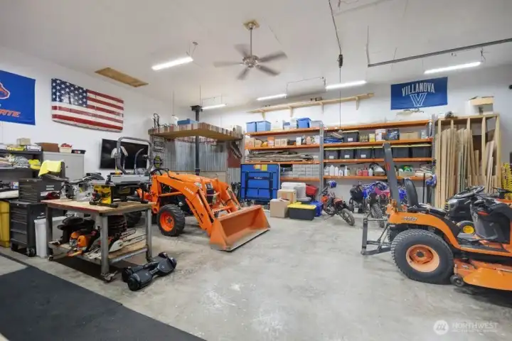 Interior look of this completed shop.