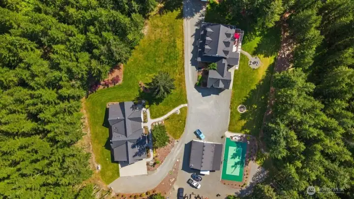 Tons of outdoor space. The photos do not do this estate justice.