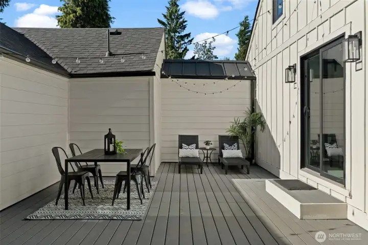 Private deck