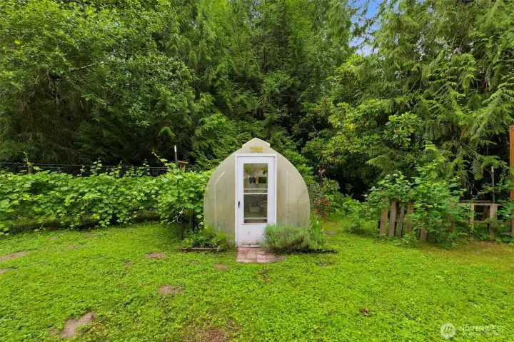 Turnkey greenhouse ready for year-round gardening, seed starting, and homesteading from day one. Turnkey greenhouse ready for year-round gardening, seed starting, and homesteading from day one.