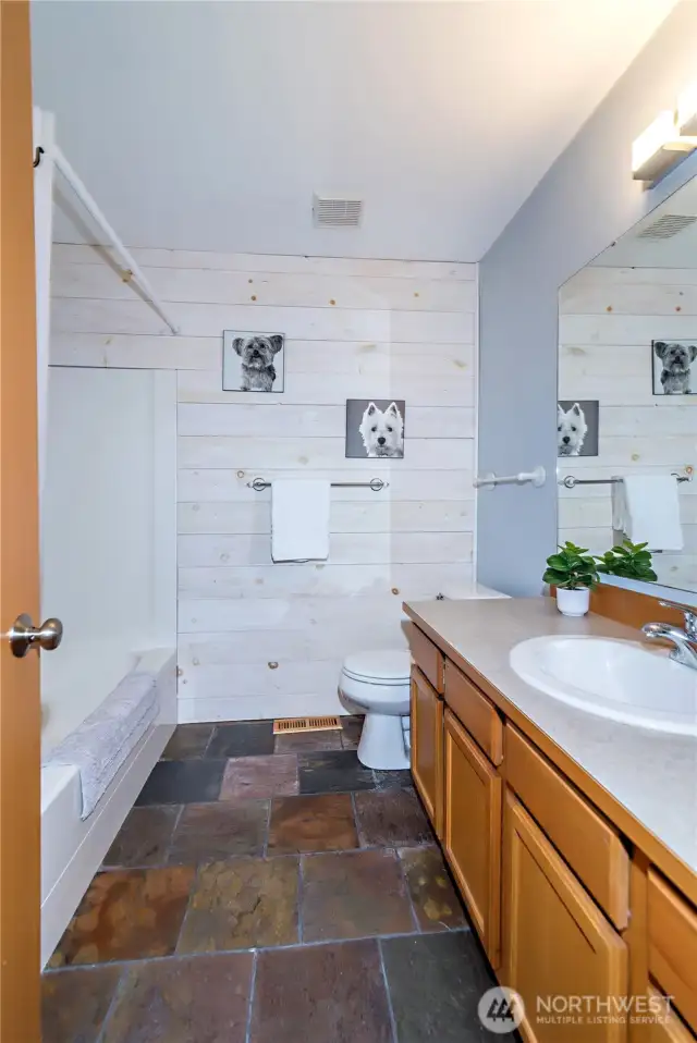Primary bathroom.