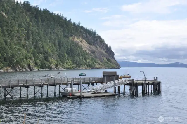 County Dock - Cowlitz Bay -Pt Disney in the background