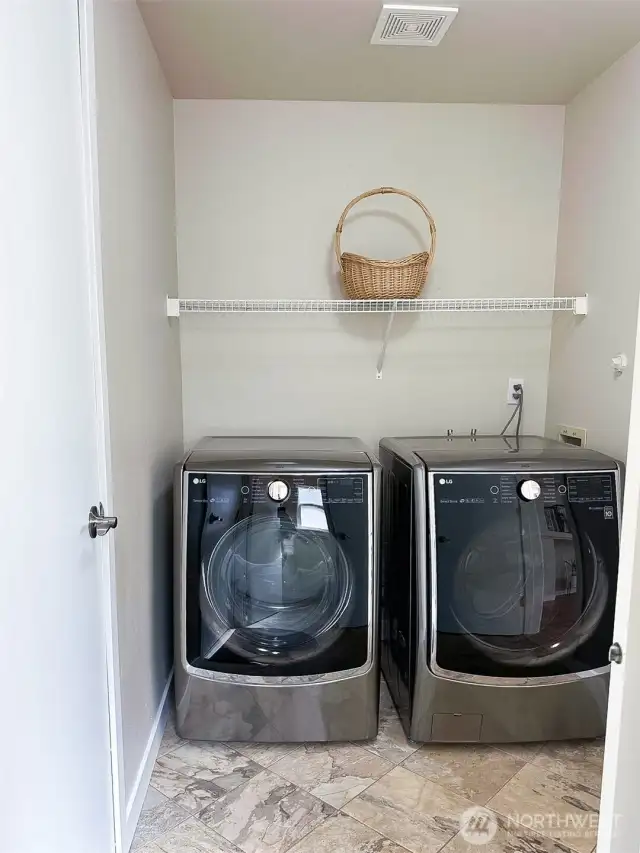 Stainless washer & dryer stay!!