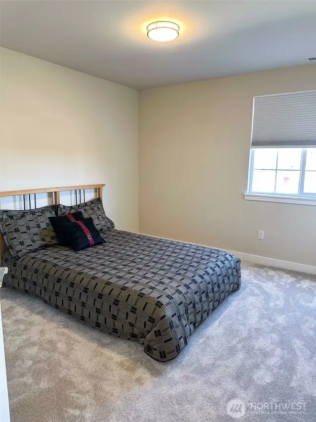Three good size bedrooms upstairs with NEW carpet!