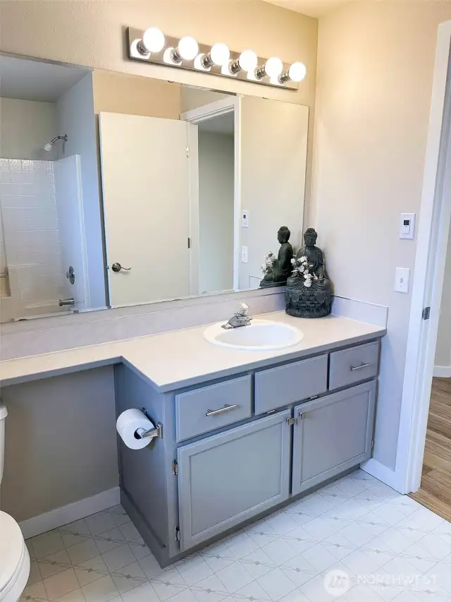 Upstairs Hall bathroom