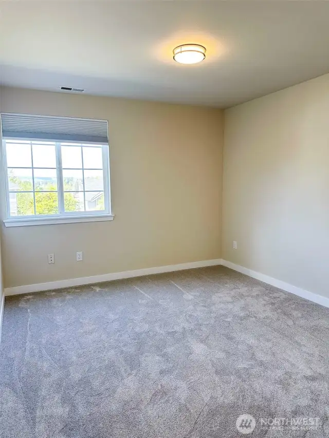 Nice size bedroom or office with new carpet