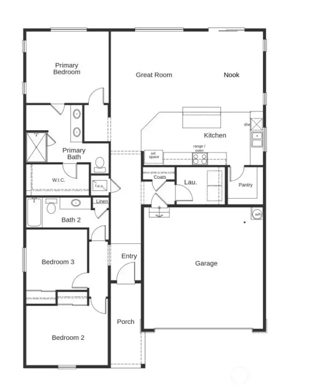 Standard floor plan