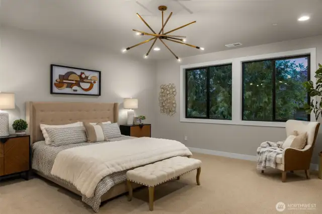 Large primary suite