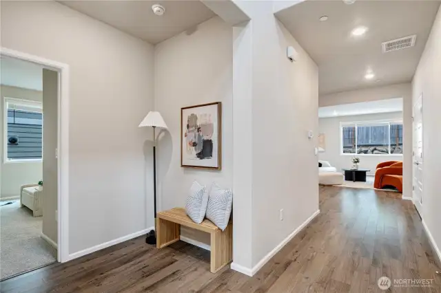 Front of guest bedroom