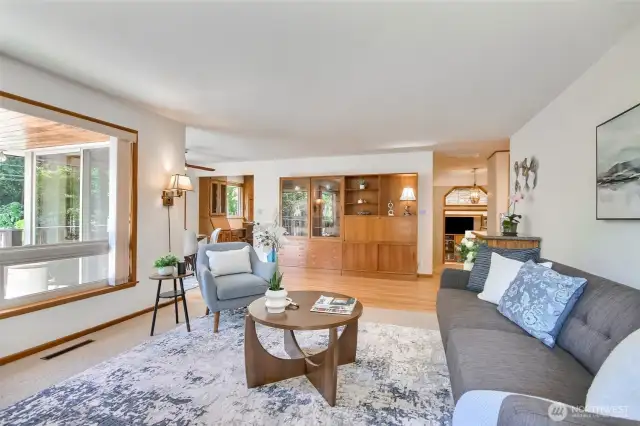 Upper Living Room provides good entertainment space