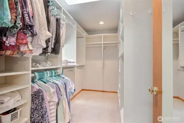 Primary Bedroom Walk In Closet
