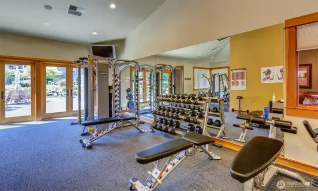 Weight room