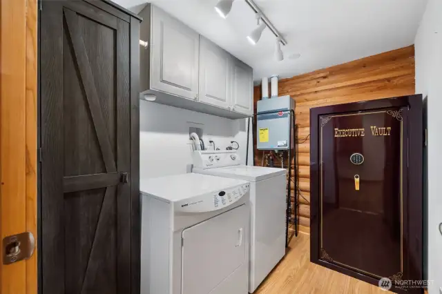 Laundry room.