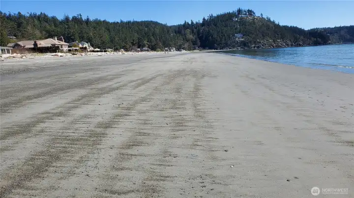 Alexander Beach is the only private, sandy beach on Fidalgo Island.