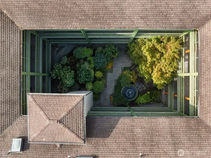 Courtyard — Birds' Eye View