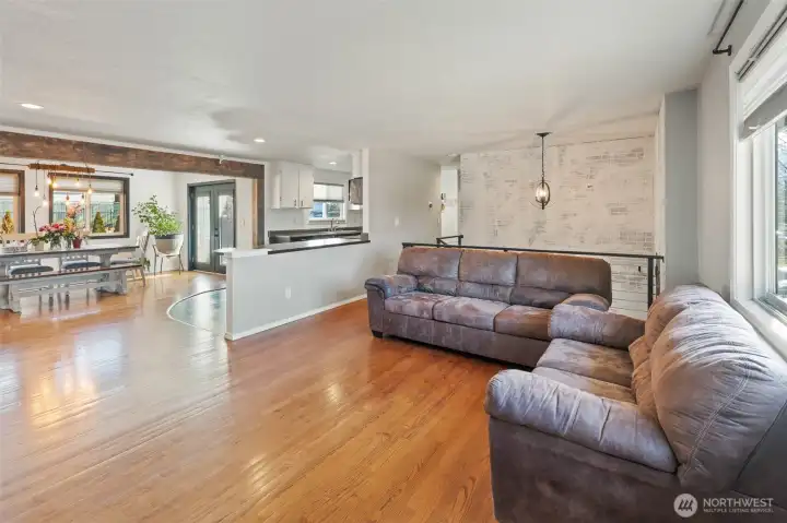 Living area upstairs