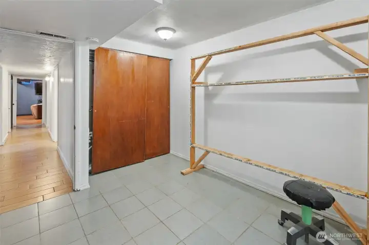 Downstairs office space/bedroom