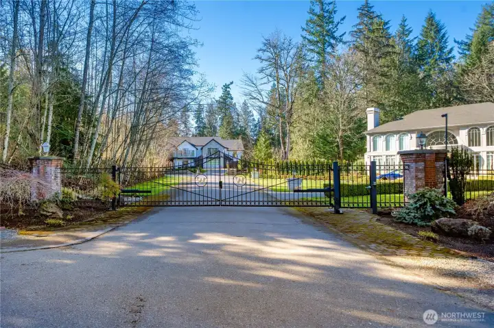 Secure, gated Woodlands Community