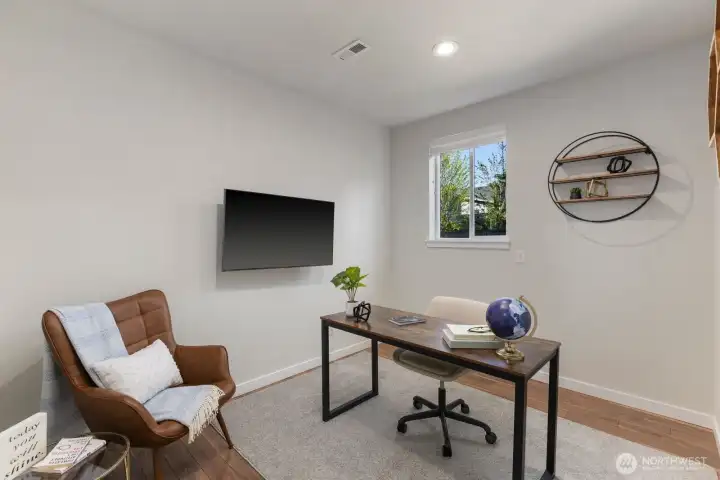 Dedicated office on main floor
