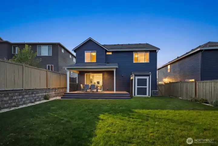 Peaceful evenings in your new home.