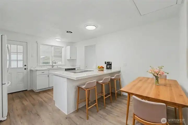 Virtually Staged Kitchen